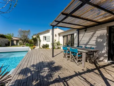 Maison familiale avec piscine pour 9 personnes, Villa 9 personnes à Le Bois Plage en Ré - Photo 23