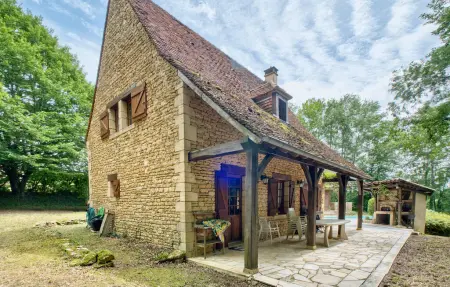 Charmante Maison avec piscine, Maison 5 personnes à Archignac - Photo 1