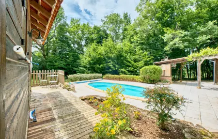 Charmante Maison avec piscine, Maison 5 personnes à Archignac - Photo 7