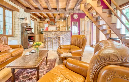 Charmante Maison avec piscine, Maison 5 personnes à Archignac - Photo 17