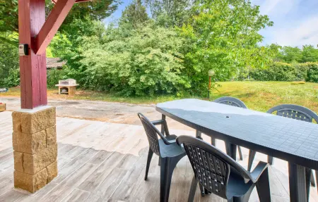 Charmante Maison à la Campagne, Maison 5 personnes à Saint Crépin et Carluc - Photo 12