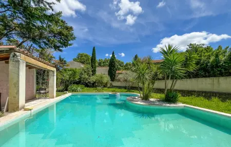Maison piscine proche Arles, Maison 8 personnes à Tarascon - Photo 9