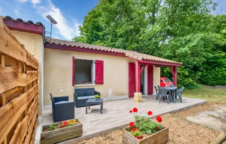 Charmante Maison à la Campagne, Maison 5 personnes à Saint Crépin et Carluc - Photo 12