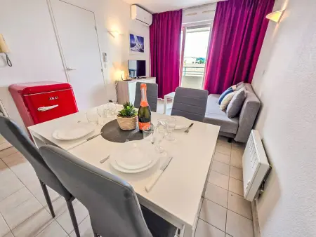 Les Pins Bleus, Appartement 4 personnes à Juan les Pins - Photo 2