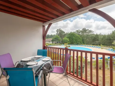 Appartement avec balcon et piscine - Golf de Biscarrosse - 4 pers - Photo 6