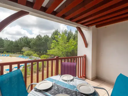 Appartement avec balcon et piscine - Golf de Biscarrosse - 4 pers - Photo 7