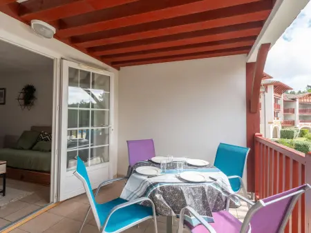 Appartement avec balcon et piscine - Golf de Biscarrosse - 4 pers - Photo 14