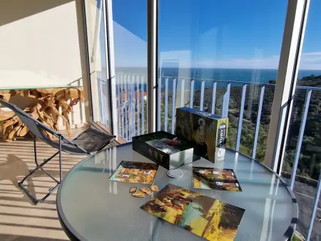 T2 avec vue mer, loggia, parking commun à Banyuls-sur-Mer - Photo 4