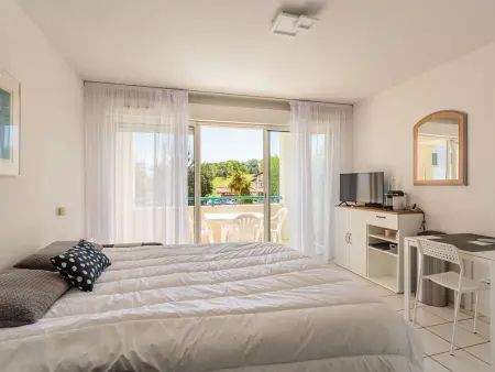 Studio face au golf avec terrasse et parking, Appartement 2 personnes à Ciboure - Photo 6