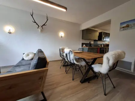 T2 cabine lumineux avec terrasse proche commerces et pistes - Photo 8
