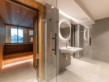 Appartement de Standing avec Piscine, Sauna et Hammam à Val-d'Isère - Photo 19