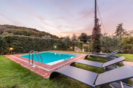 Rondini Farmhouse, Ferme en Toscane avec piscine et vue - Photo 6