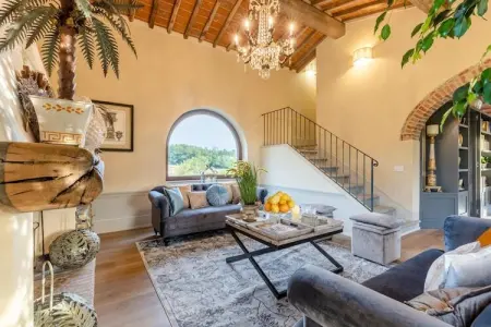 Il Conte Farmhouse Retreat, Ferme en Toscane avec piscine et four à pizza - Photo 2
