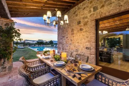 Il Conte Farmhouse Retreat, Ferme en Toscane avec piscine et four à pizza - Photo 5