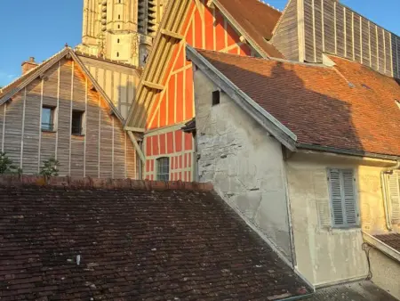 Charmant Appartement au Cœur de Troyes avec Canapé Convertible - Photo 14