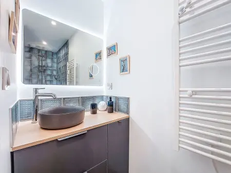 Charme de la Plage du Rouvran, Maison 6 personnes à Le Tour du Parc - Photo 11