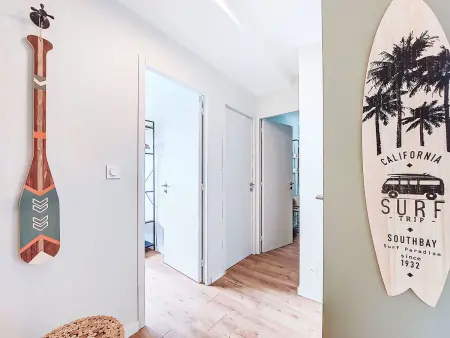 Charme de la Plage du Rouvran, Maison 6 personnes à Le Tour du Parc - Photo 14