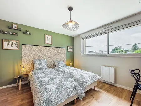 Charme de la Plage du Rouvran, Maison 6 personnes à Le Tour du Parc - Photo 15