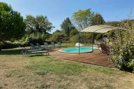 Le Genêt, Charmante maison en Dordogne près des vignobles - Photo 9