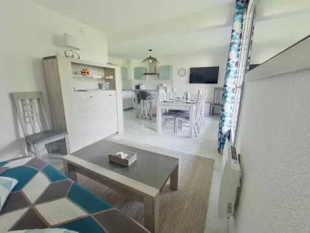 Appartement 2 chambres avec balcon près des pistes aux Rousses - Photo 3