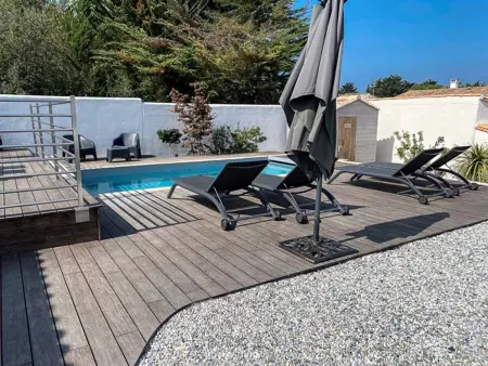 Villa 125m² avec piscine chauffée, 3 chambres, terrasse à La Flotte - Photo 22