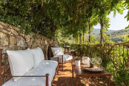 La Macina Farmhouse, Ferme toscane avec piscine à débordement - Photo 5