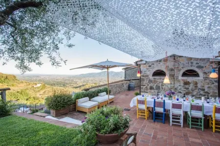 La Macina Farmhouse, Ferme toscane avec piscine à débordement - Photo 7