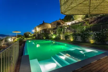 La Macina Farmhouse, Ferme toscane avec piscine à débordement - Photo 30