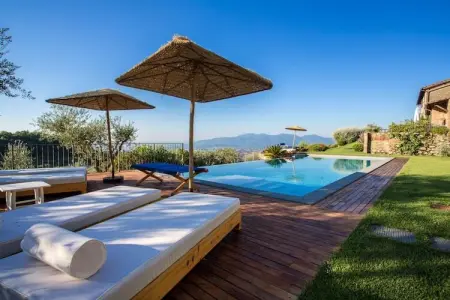 La Macina Farmhouse, Ferme toscane avec piscine à débordement - Photo 32