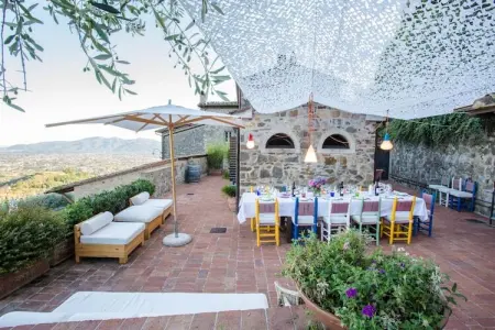 La Macina Farmhouse, Ferme toscane avec piscine à débordement - Photo 35