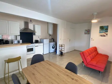 Appartement 2 chambres - Plage à pied & piscine - Photo 1