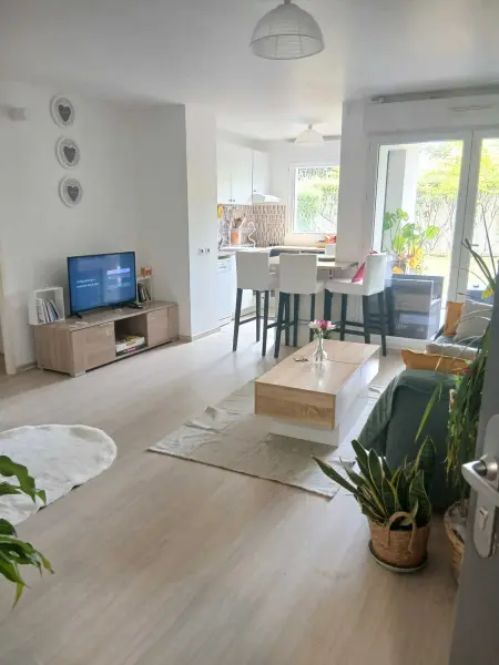 Appartement cosy à Caen avec terrasse et jardin - Photo 13