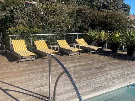 Carqueiranne: Villa de Charme avec Piscine, Vue Mer, pour 8 Personnes - Photo 3