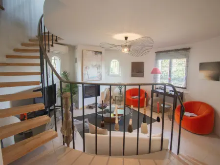 Carqueiranne: Villa de Charme avec Piscine, Vue Mer, pour 8 Personnes - Photo 15