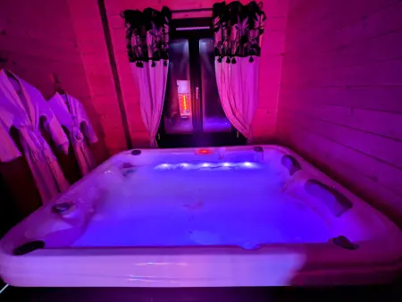 Chalet détente avec spa et sauna près des 1000 Étangs - Photo 9
