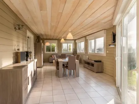 Charmante maison bois avec piscine et animaux admis - Photo 3