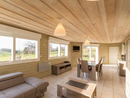 Charmante maison bois avec piscine et animaux admis - Photo 9