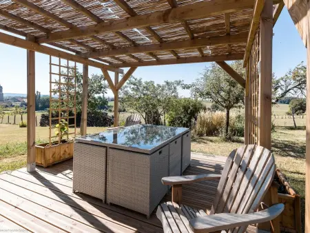 Charmante maison bois avec piscine et animaux admis - Photo 24