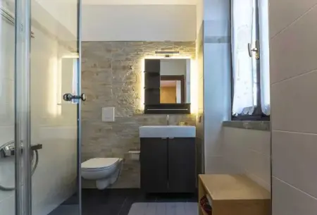 Appartement avec jardin à Perledo, Appartement 2 personnes à Perledo - Photo 8