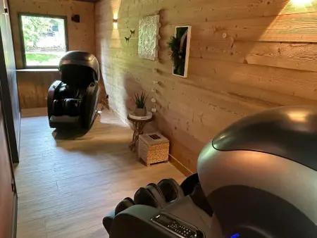 Lodge élégant avec spa privatif et espace bien-être - Photo 29