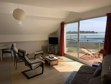 Appartement avec terrasse, 6 personnes, parking, vue port - Photo 3