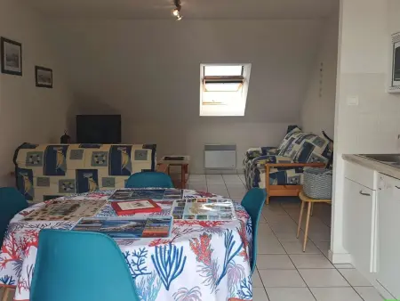 Le Croisic: Appart 2 Pièces avec Parking privé à 5 min de la plage - Photo 4