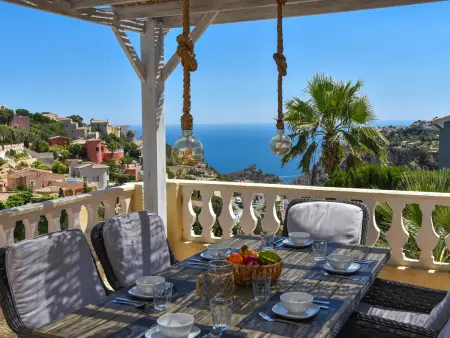 Villa style Ibiza à Benitachell, 6 pers, piscine privée, proche plage - Photo 12
