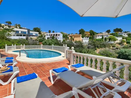Villa style Ibiza à Benitachell, 6 pers, piscine privée, proche plage - Photo 15