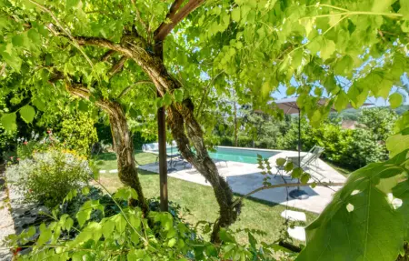 Charmante Maison avec piscine, Maison 8 personnes à Savignac les Églises - Photo 13