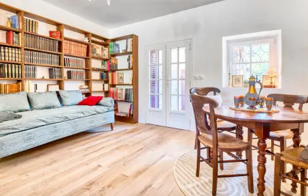 Charmante Maison avec piscine, Maison 8 personnes à Savignac les Églises - Photo 18