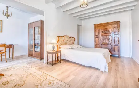 Charmante Maison avec piscine, Maison 8 personnes à Savignac les Églises - Photo 23