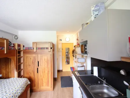 Studio cosy 19m² au pied des pistes avec piscine - Photo 6