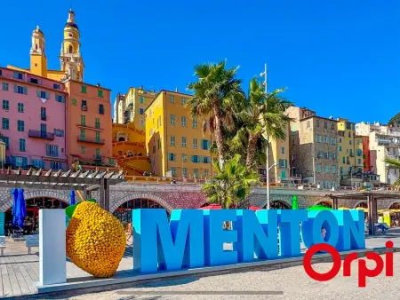 Studio moderne avec terrasse, climatisé, WIFI, 2 couchages à Menton - Photo 12