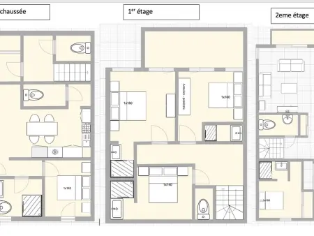 Chalet individuel Les Saisies, pour 12 personnes - Photo 2